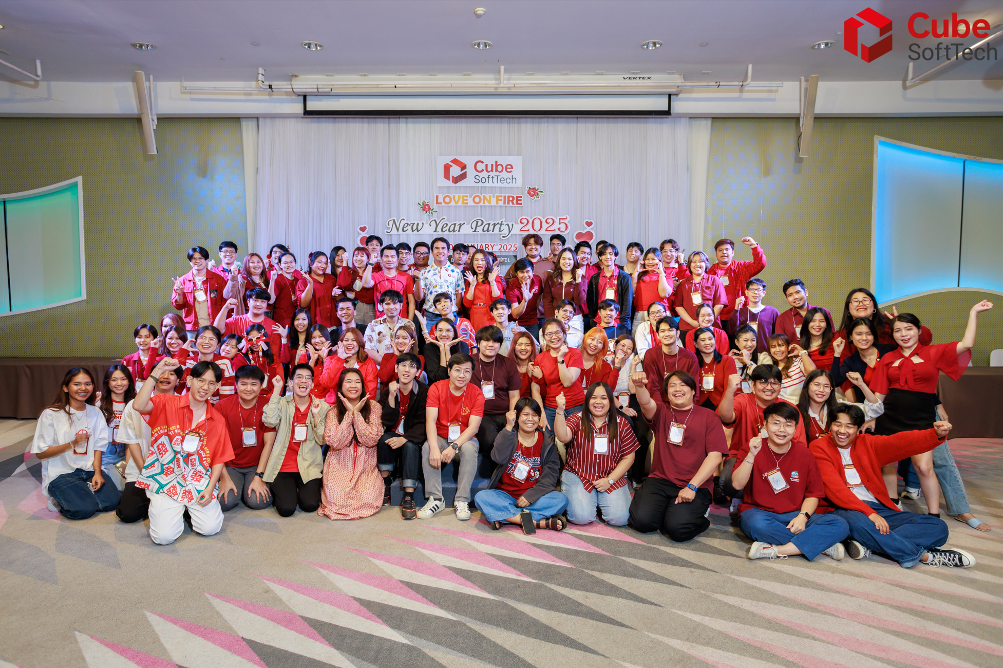 Cube SoftTech New Year Party 2025